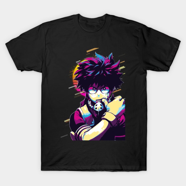 Izuku Midoriya T-Shirt by ANIMEPEDIA